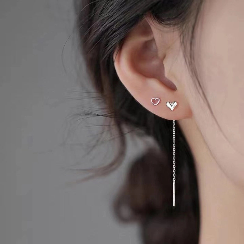 Orecchini Filo di Cuore