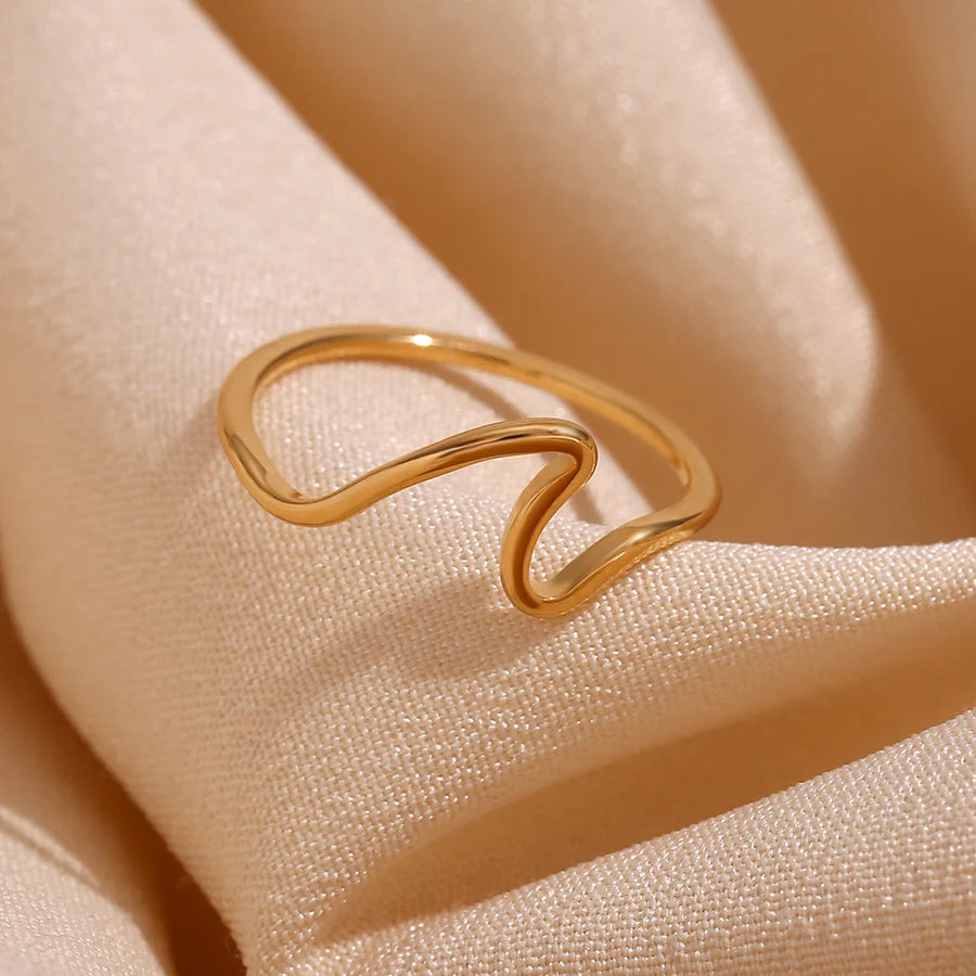 Anello Onda Pura