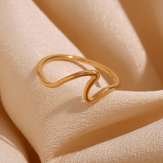 Anello Onda Pura