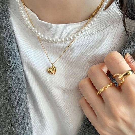 Collana cuore Lieve in Argento 925