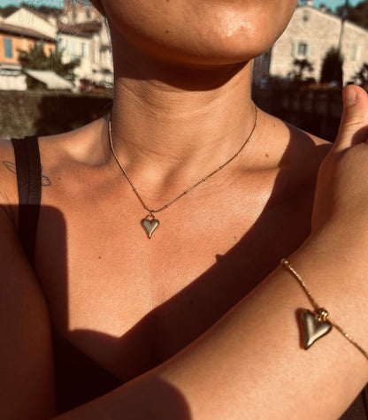 Collana Cuore Liquido