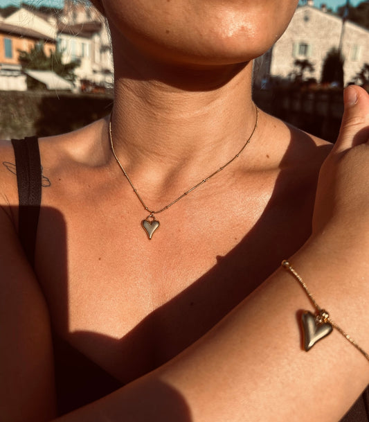 Collana Cuore Liquido