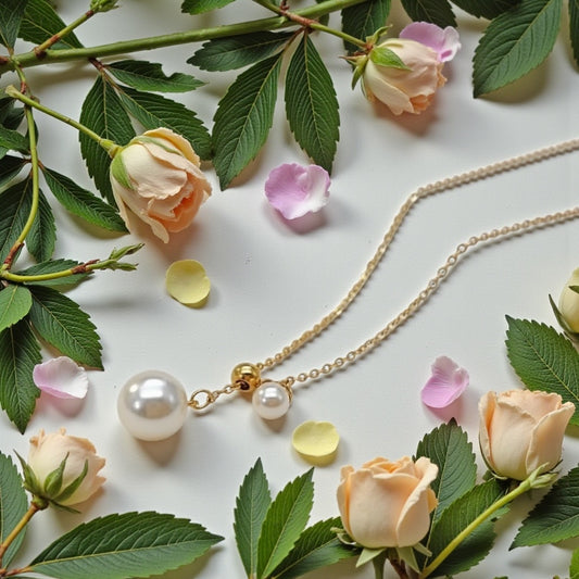 Collana Doppia Perla